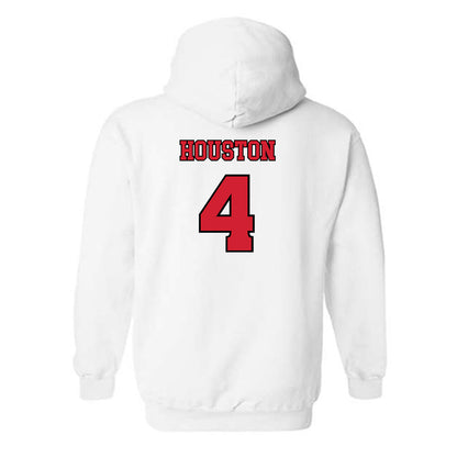 Rutgers - NCAA Football : Jourdin Houston - Sports Shersey Hooded Sweatshirt-1