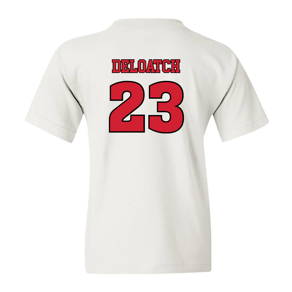 Rutgers - NCAA Football : Isaiah Deloatch - Sports Shersey Youth T-Shirt-1