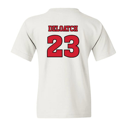 Rutgers - NCAA Football : Isaiah Deloatch - Sports Shersey Youth T-Shirt-1