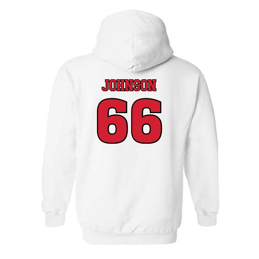 Rutgers - NCAA Football : Donovan Johnson - Sports Shersey Hooded Sweatshirt-1