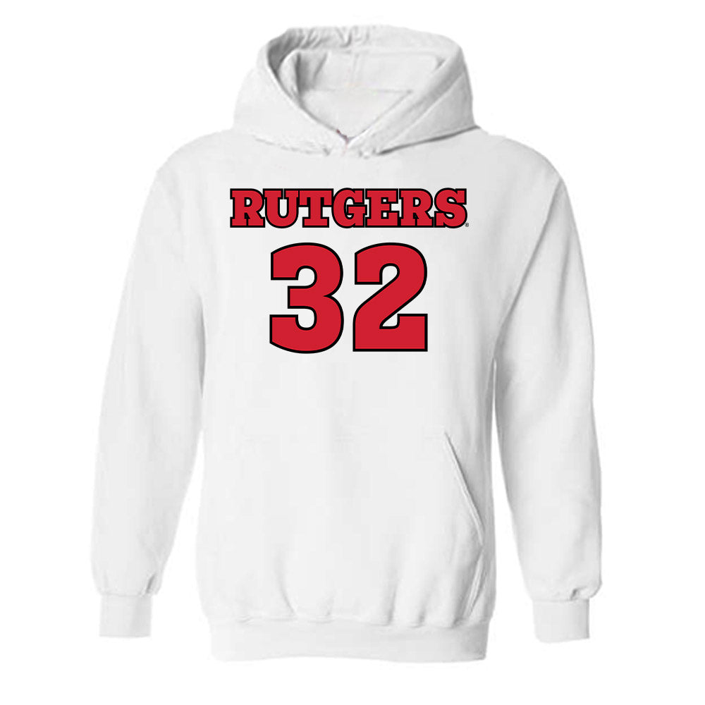 Rutgers - NCAA Football : Brandon Murray - Sports Shersey Hooded Sweatshirt-0