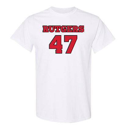 Rutgers - NCAA Football : Austin Dean - Sports Shersey T-Shirt-0