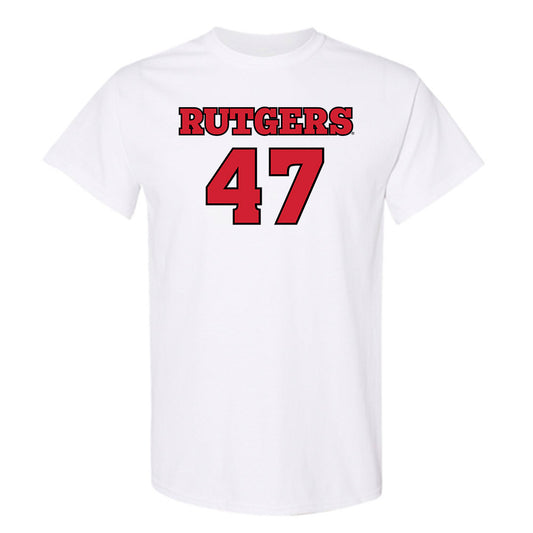 Rutgers - NCAA Football : Austin Dean - Sports Shersey T-Shirt-0
