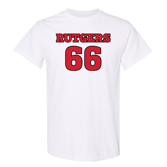 Rutgers - NCAA Football : Donovan Johnson - Sports Shersey T-Shirt-0
