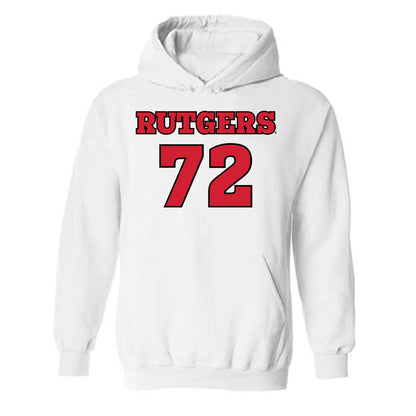 Rutgers - NCAA Football : Jayden Elijah - Sports Shersey Hooded Sweatshirt-0