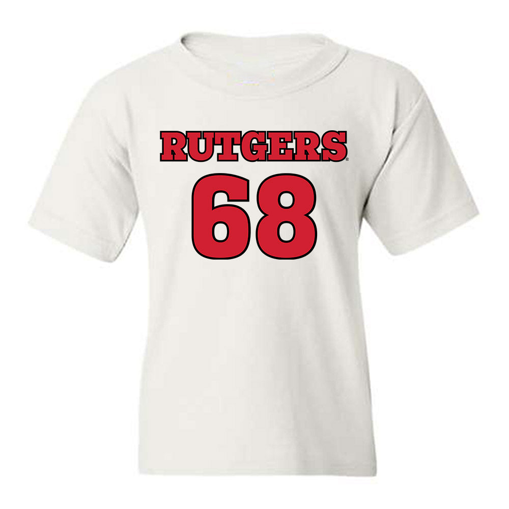 Rutgers - NCAA Football : Ryder Langsdale - Sports Shersey Youth T-Shirt-0