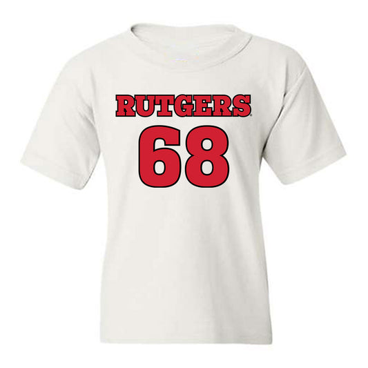 Rutgers - NCAA Football : Ryder Langsdale - Sports Shersey Youth T-Shirt-0