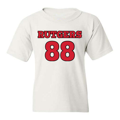 Rutgers - NCAA Football : Jyon Simon - Sports Shersey Youth T-Shirt-0