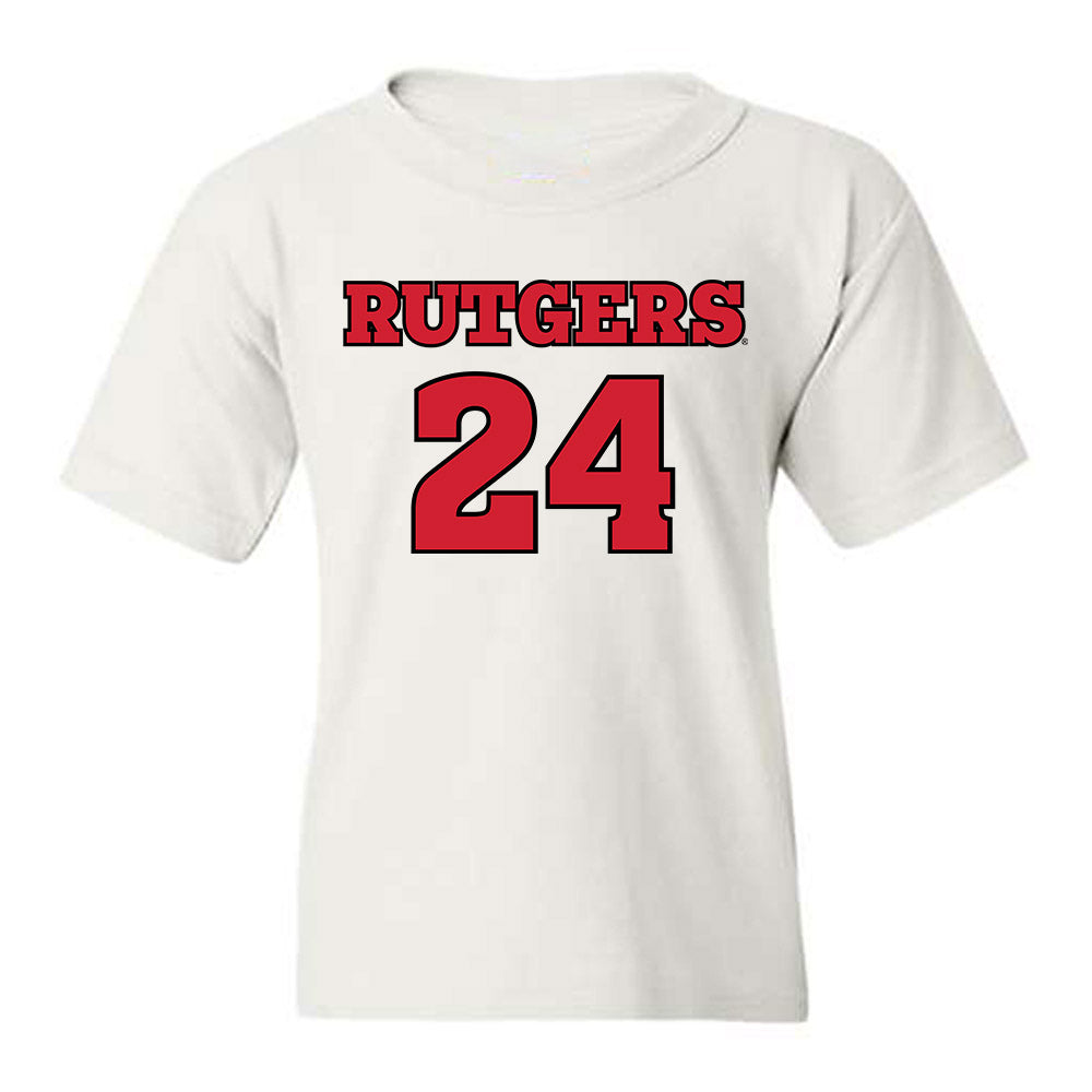 Rutgers - NCAA Football : Benjamin Rothhaar - Sports Shersey Youth T-Shirt-0