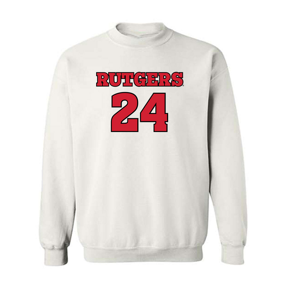 Rutgers - NCAA Football : Benjamin Rothhaar - Sports Shersey Crewneck Sweatshirt-0