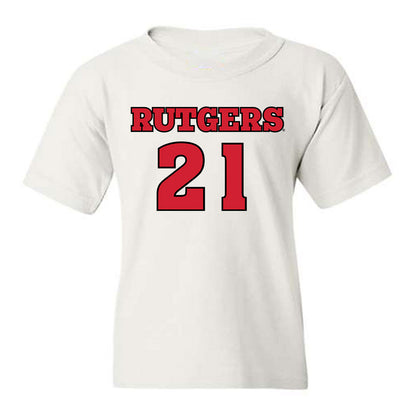 Rutgers - NCAA Football : Devonte Anderson - Sports Shersey Youth T-Shirt-0