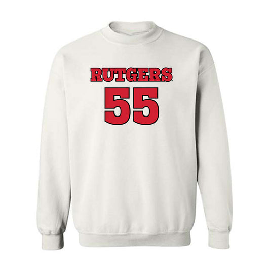 Rutgers - NCAA Football : Nicholas Oliveira - Sports Shersey Crewneck Sweatshirt-0