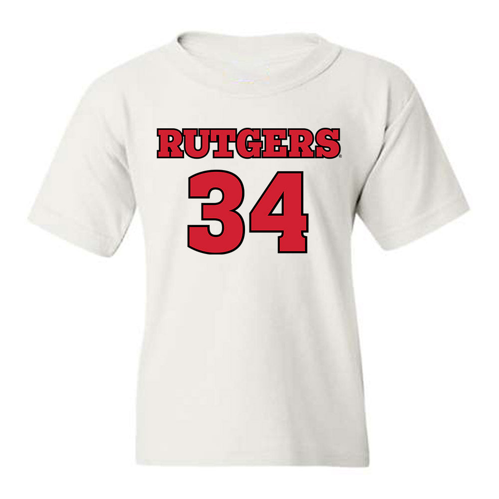 Rutgers - NCAA Football : Noah Shaw - Sports Shersey Youth T-Shirt