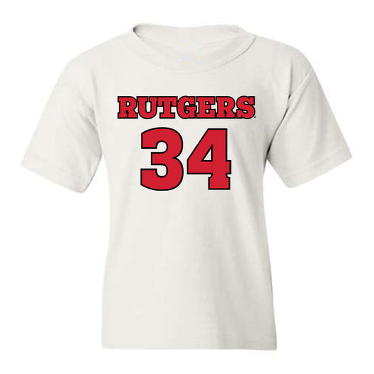 Rutgers - NCAA Football : Noah Shaw - Sports Shersey Youth T-Shirt