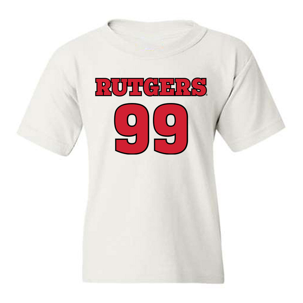 Rutgers - NCAA Football : Rondarius Porter - Sports Shersey Youth T-Shirt-0