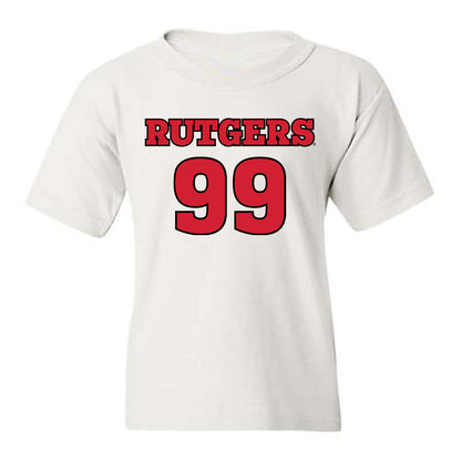 Rutgers - NCAA Football : Rondarius Porter - Sports Shersey Youth T-Shirt-0