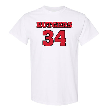Rutgers - NCAA Football : Noah Shaw - Sports Shersey T-Shirt