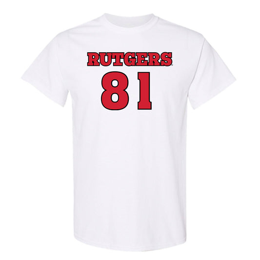 Rutgers - NCAA Football : DJ Howerton - Sports Shersey T-Shirt-0