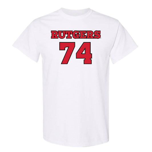 Rutgers - NCAA Football : Moshood Giwa - Sports Shersey T-Shirt-0