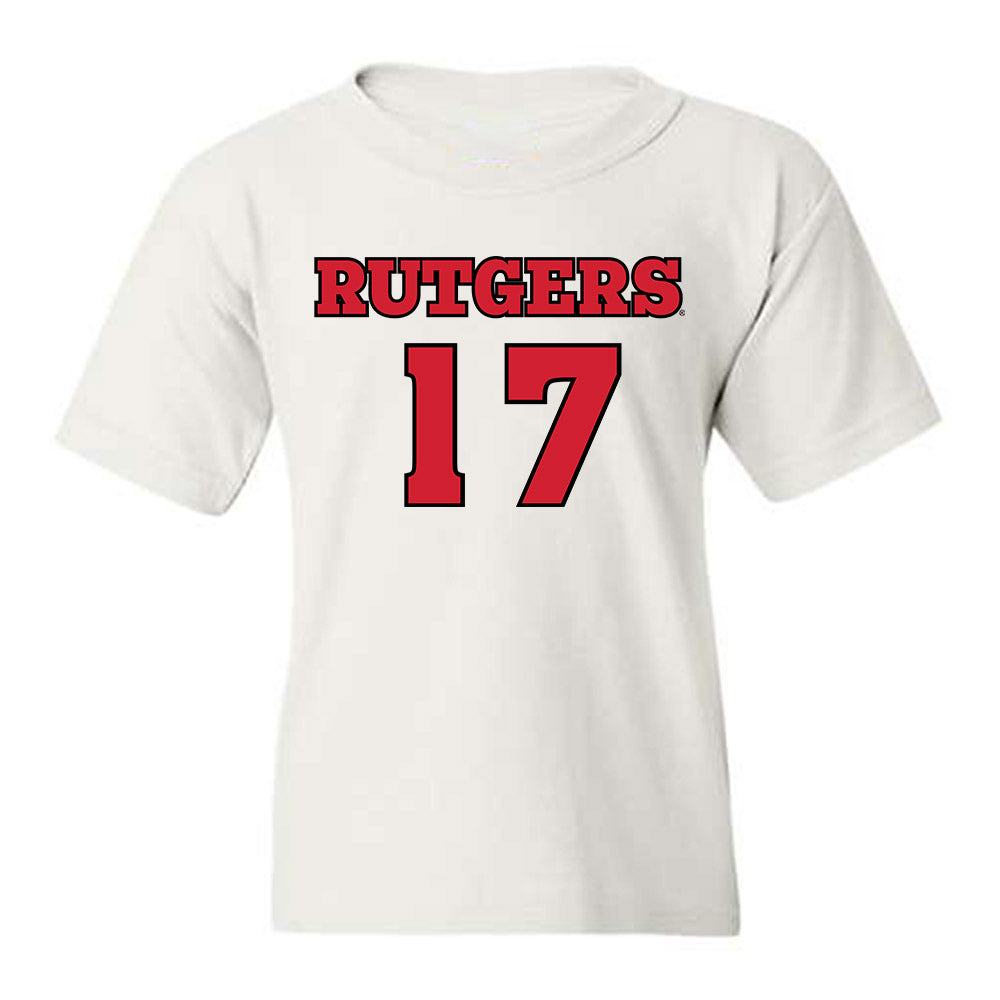 Rutgers - NCAA Football : Xavier Stearn - Sports Shersey Youth T-Shirt-0
