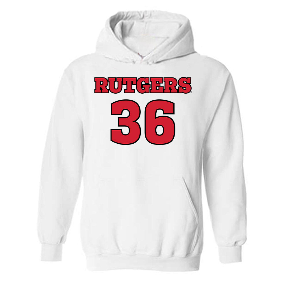 Rutgers - NCAA Football : Kamar Archie - Sports Shersey Hooded Sweatshirt-0