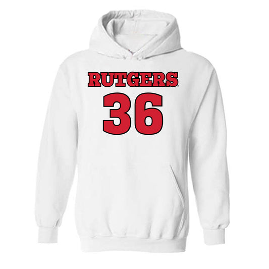 Rutgers - NCAA Football : Kamar Archie - Sports Shersey Hooded Sweatshirt-0