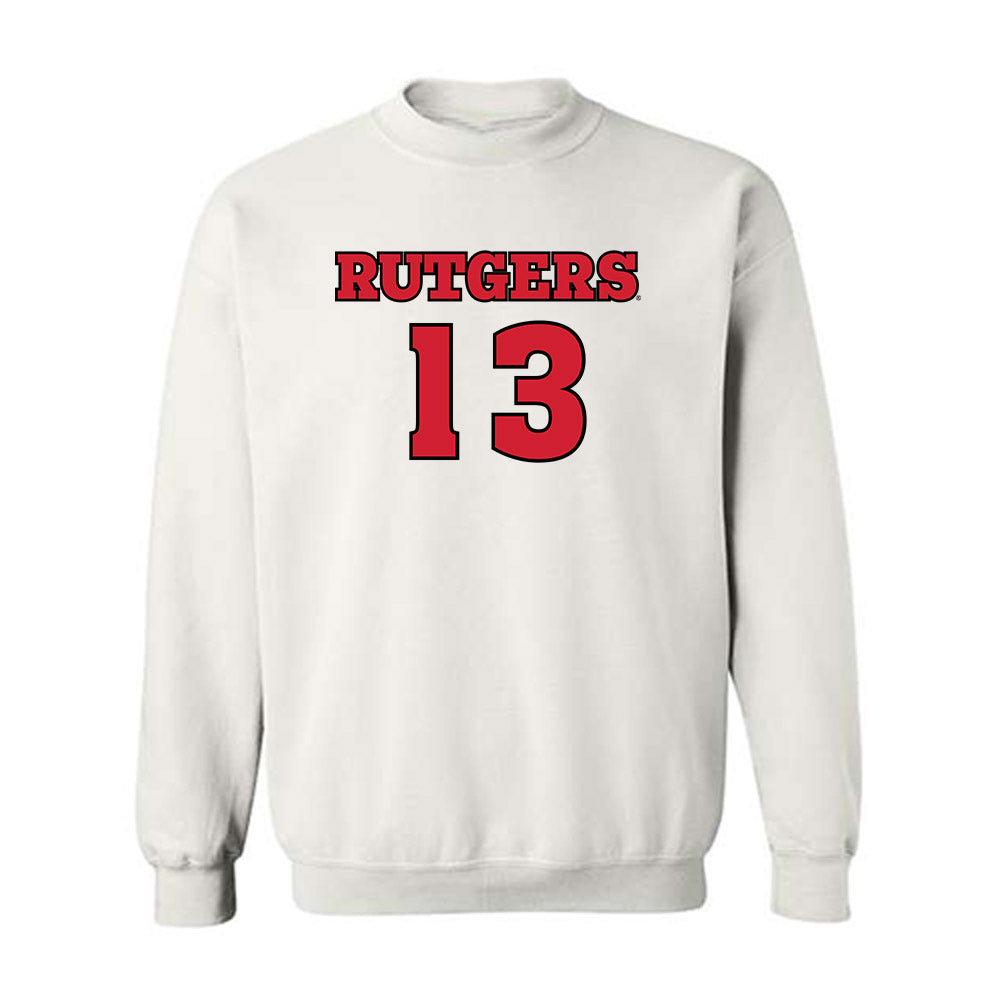 Rutgers - NCAA Football : Vernon Allen III - Sports Shersey Crewneck Sweatshirt-0