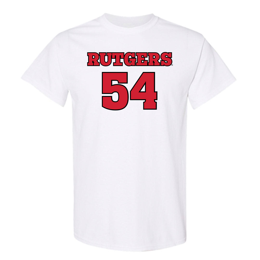 Rutgers - NCAA Football : Everett Small - Sports Shersey T-Shirt-0
