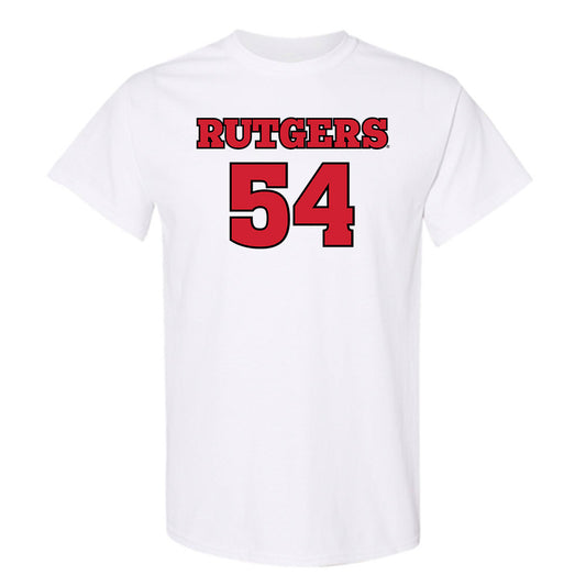 Rutgers - NCAA Football : Everett Small - Sports Shersey T-Shirt-0