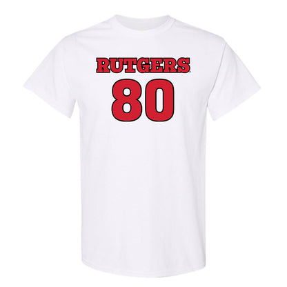 Rutgers - NCAA Football : Michael Thomas III - Sports Shersey T-Shirt-0