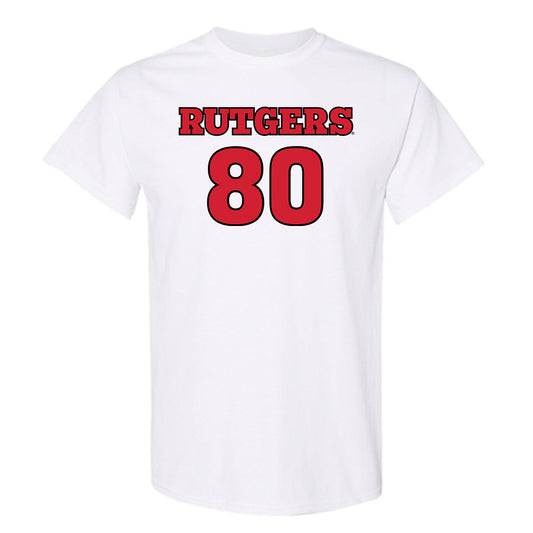 Rutgers - NCAA Football : Michael Thomas III - Sports Shersey T-Shirt-0