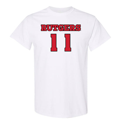 Rutgers - NCAA Football : Malachi Davis - Sports Shersey T-Shirt-0