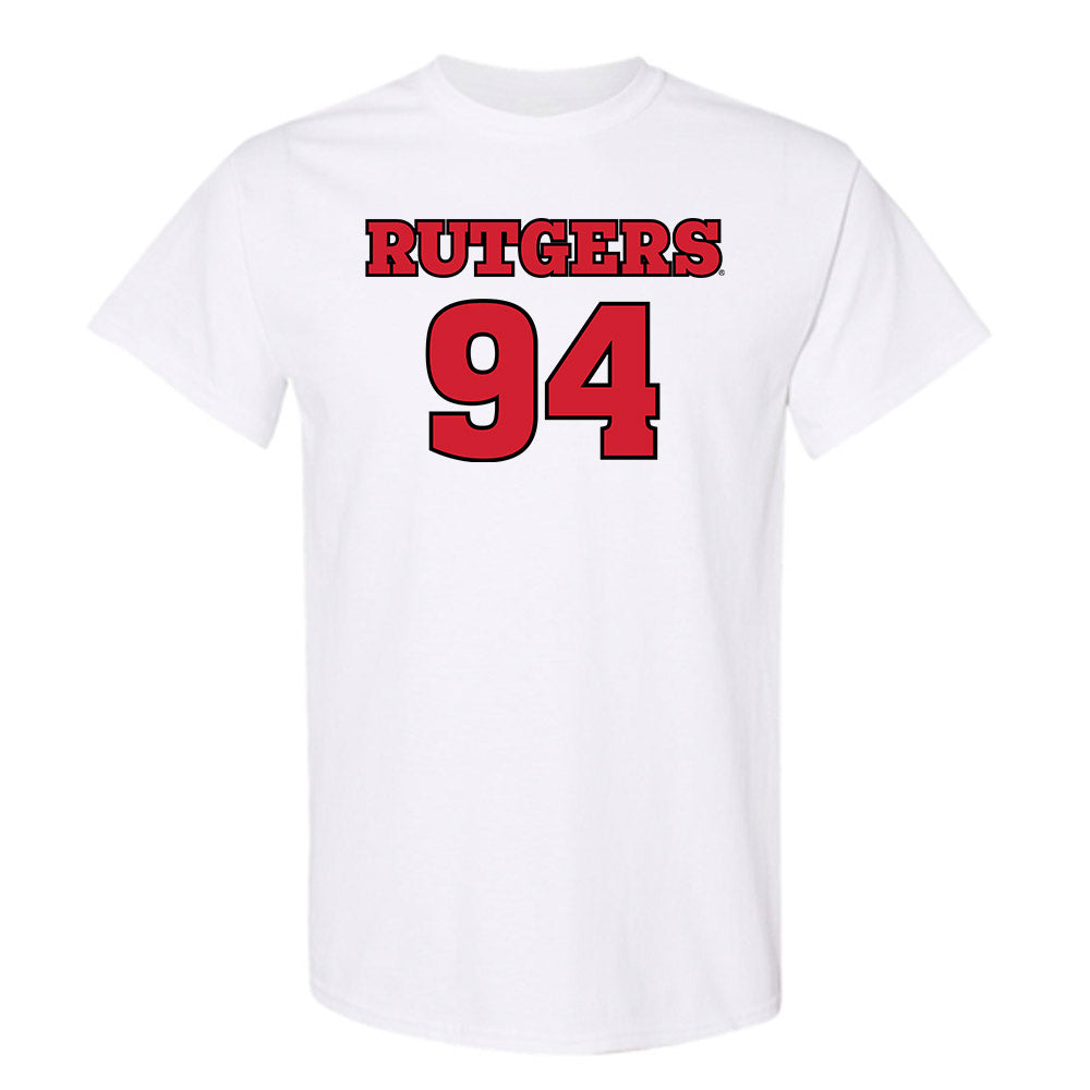 Rutgers - NCAA Football : Jdan Burnett - Sports Shersey T-Shirt-0