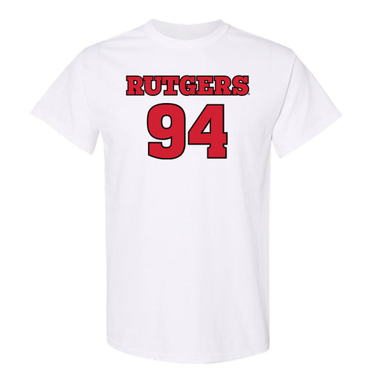 Rutgers - NCAA Football : Jdan Burnett - Sports Shersey T-Shirt-0