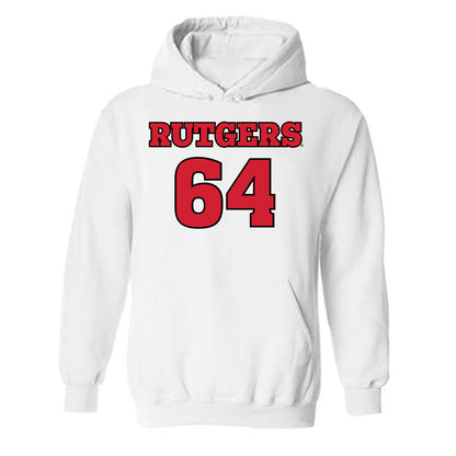 Rutgers - NCAA Football : Joshua Blackston - Sports Shersey Hooded Sweatshirt-0