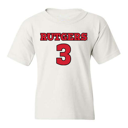 Rutgers - NCAA Football : Antwan Raymond - Sports Shersey Youth T-Shirt-0