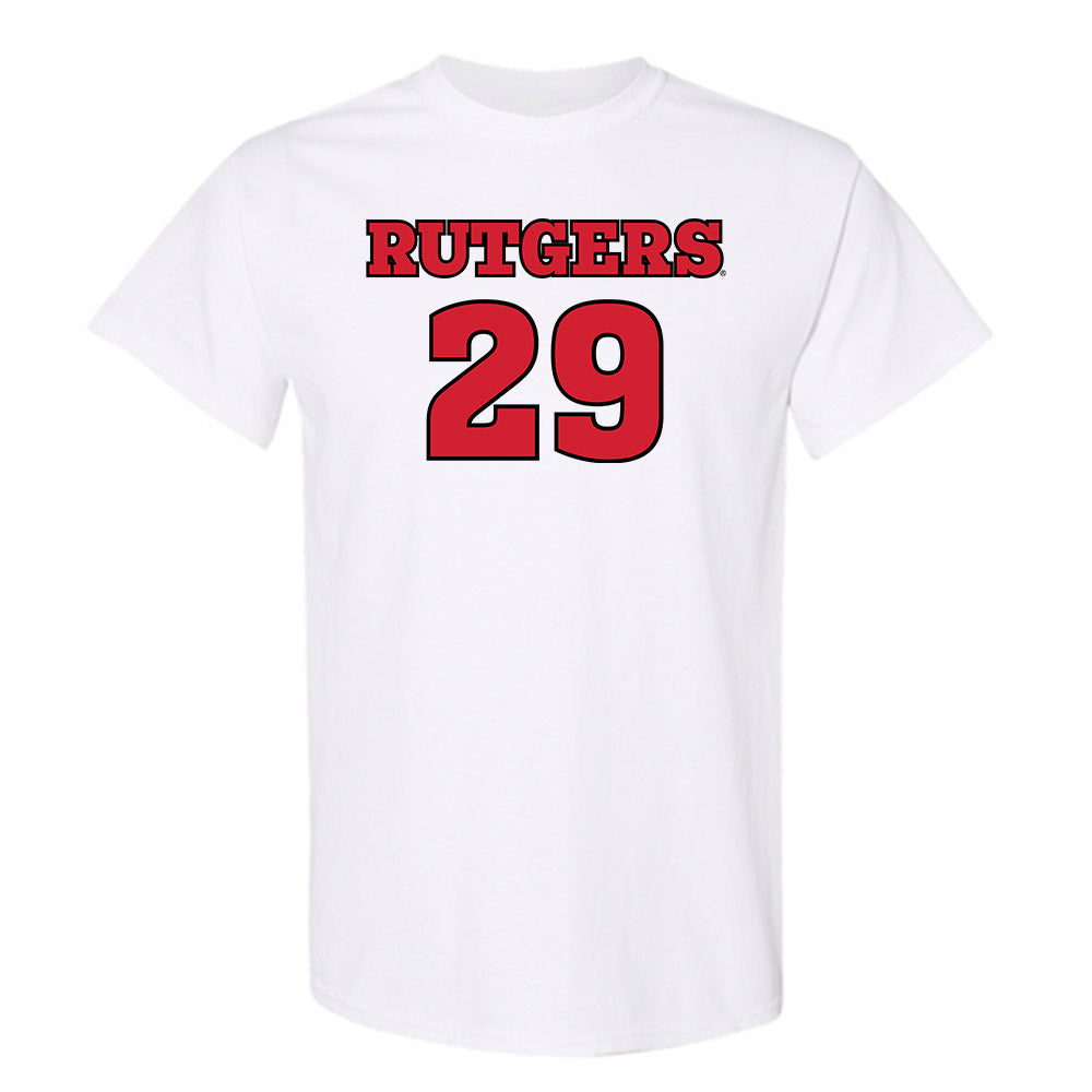 Rutgers - NCAA Football : Dane Pizzaro - Sports Shersey T-Shirt-0