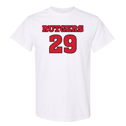 Rutgers - NCAA Football : Dane Pizzaro - Sports Shersey T-Shirt-0