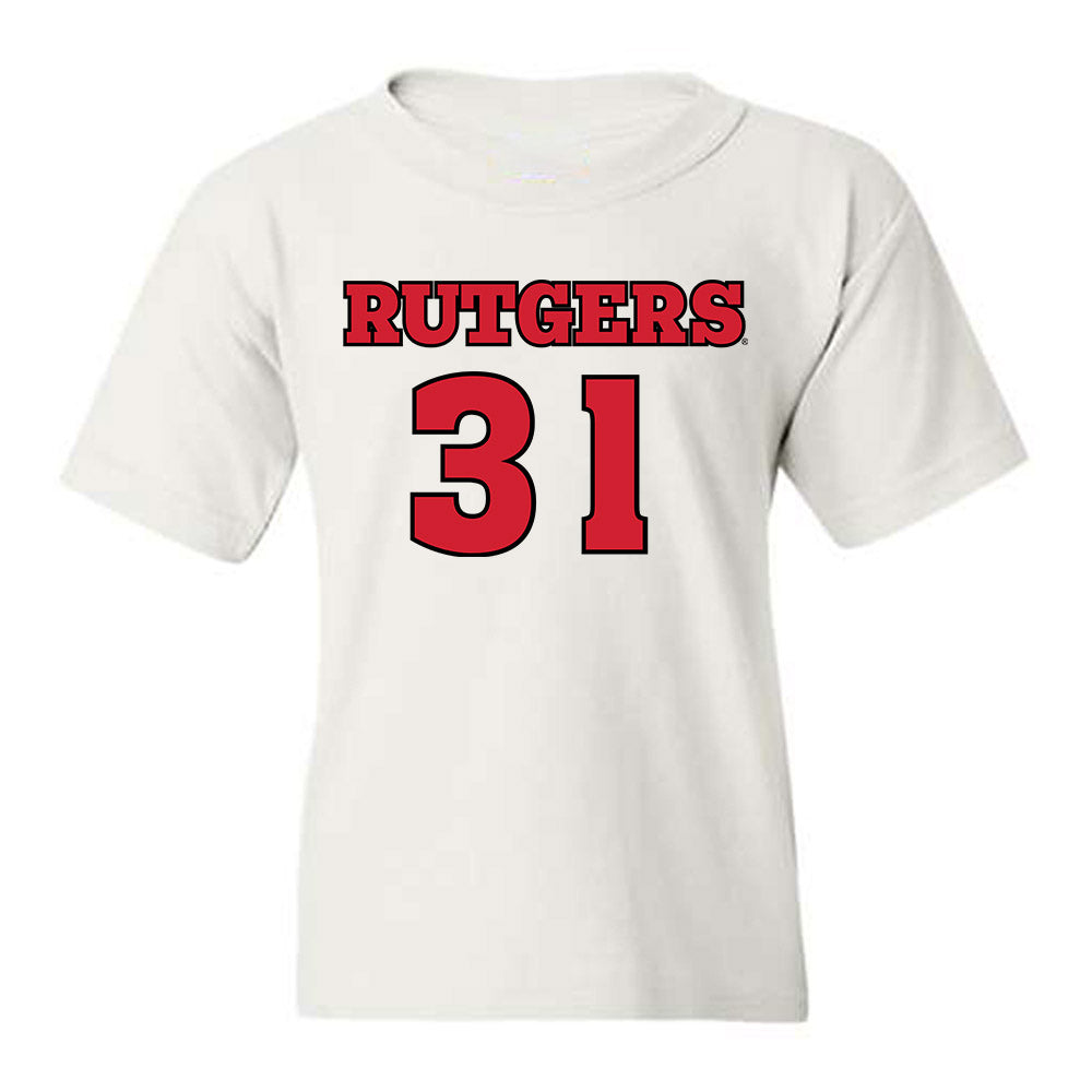 Rutgers - NCAA Football : Sebastian Cruz - Sports Shersey Youth T-Shirt-0