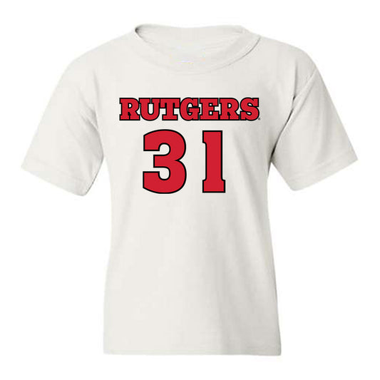 Rutgers - NCAA Football : Sebastian Cruz - Sports Shersey Youth T-Shirt-0