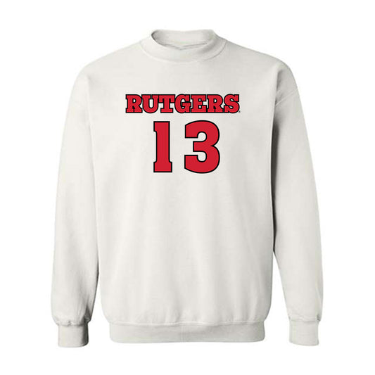Rutgers - NCAA Football : DJ McClary - Sports Shersey Crewneck Sweatshirt-0