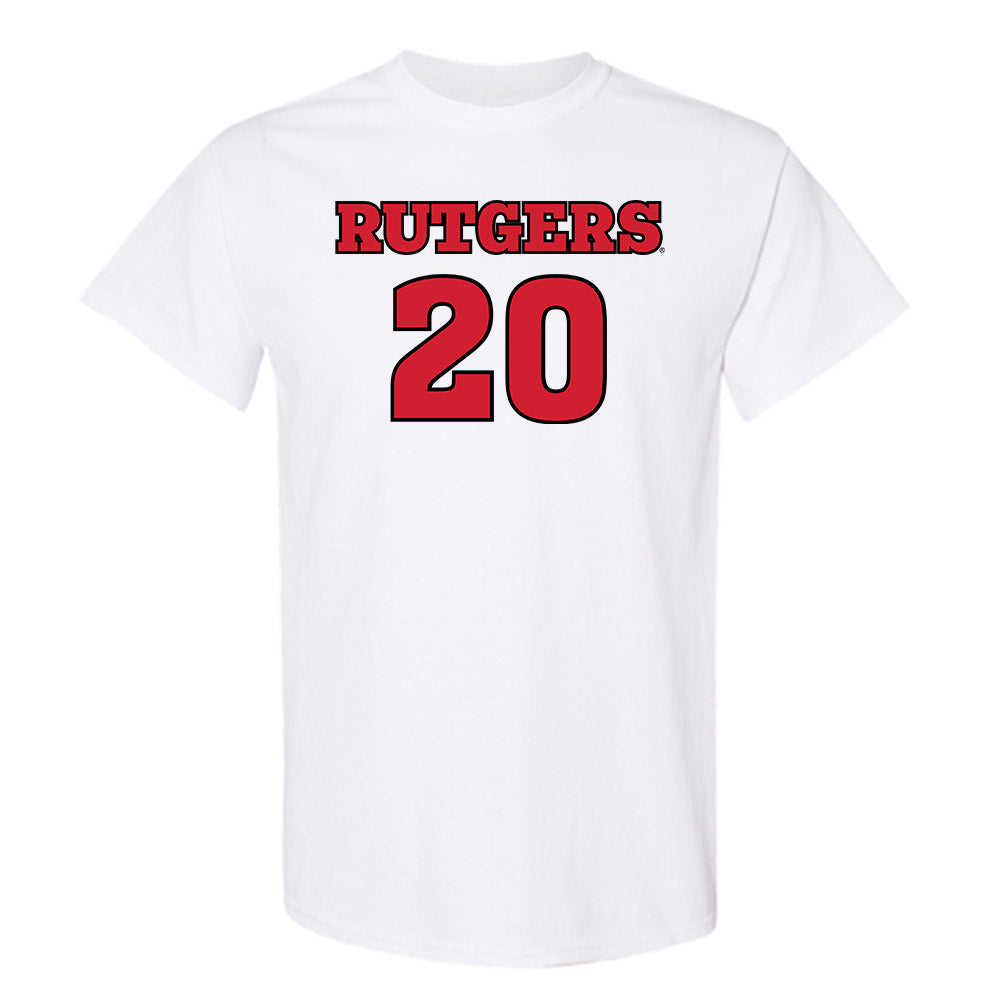 Rutgers - NCAA Football : Chris Joines - Sports Shersey T-Shirt-0