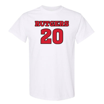 Rutgers - NCAA Football : Chris Joines - Sports Shersey T-Shirt-0