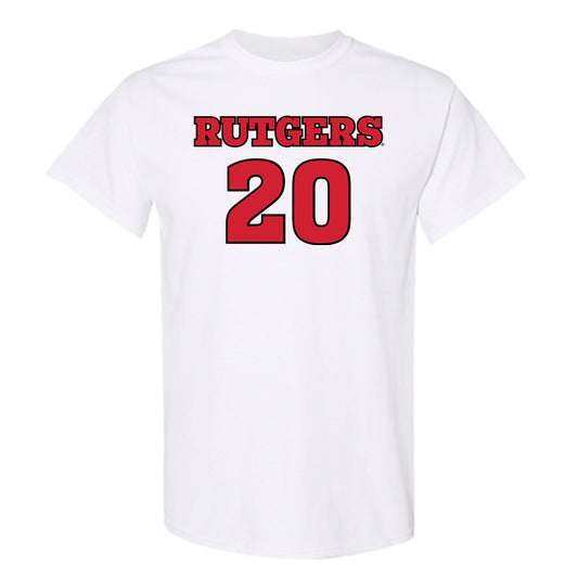 Rutgers - NCAA Football : Chris Joines - Sports Shersey T-Shirt-0
