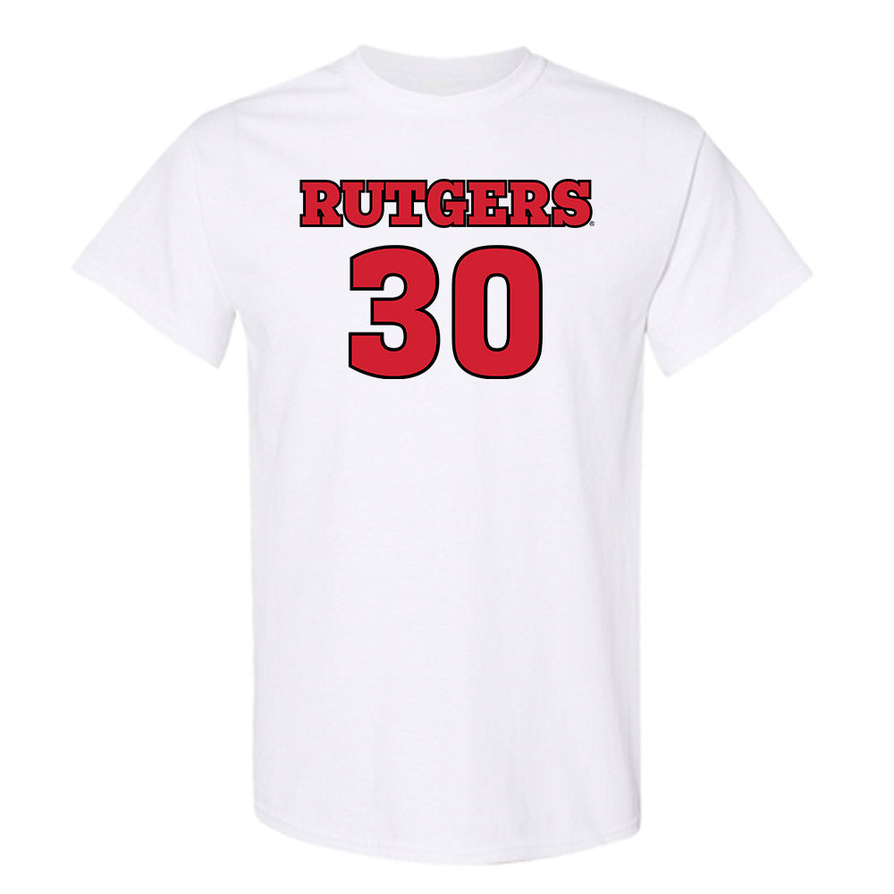 Rutgers - NCAA Football : Elijah King - Sports Shersey T-Shirt