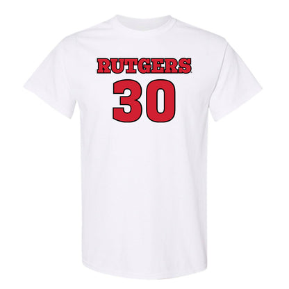 Rutgers - NCAA Football : Elijah King - Sports Shersey T-Shirt