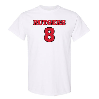 Rutgers - NCAA Football : Wydeek Collier-Johnson - Sports Shersey T-Shirt-0