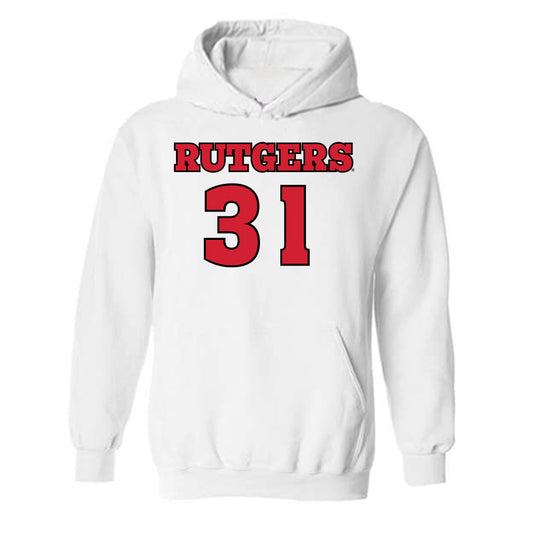 Rutgers - NCAA Football : Sebastian Cruz - Sports Shersey Hooded Sweatshirt-0