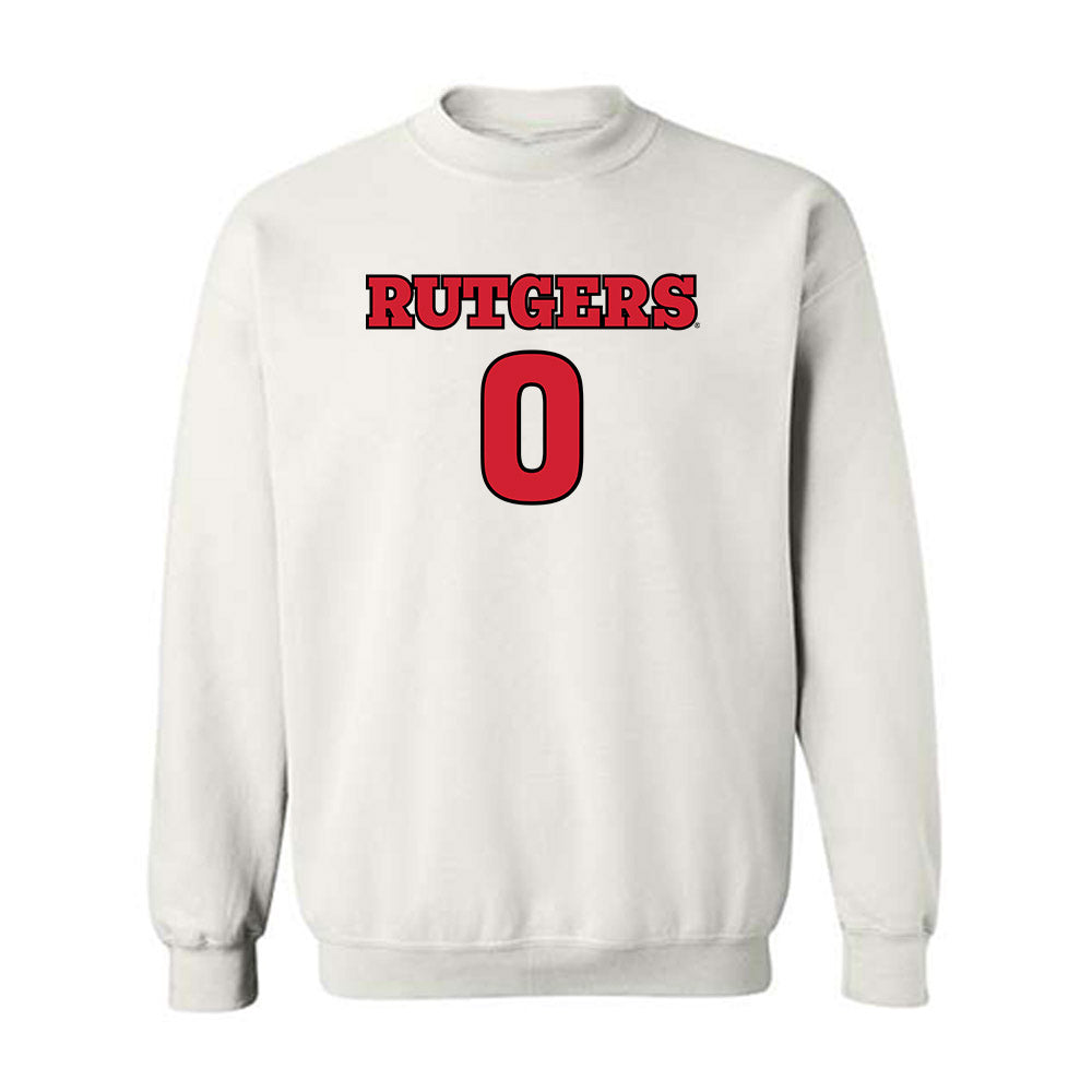 Rutgers - NCAA Football : Douglas Blue-Eli - Sports Shersey Crewneck Sweatshirt-0