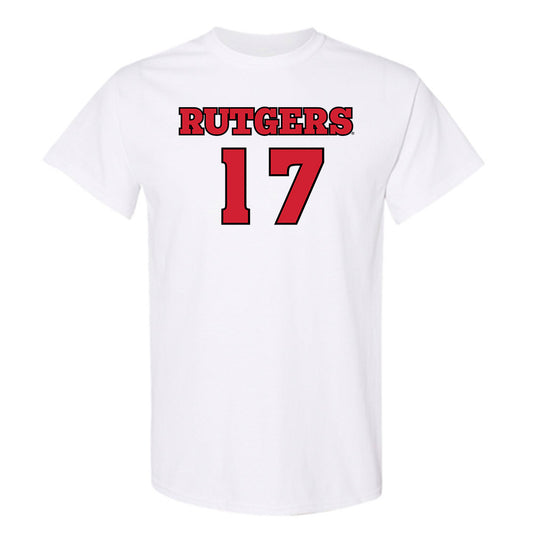 Rutgers - NCAA Football : MJ Johnson - Sports Shersey T-Shirt-0